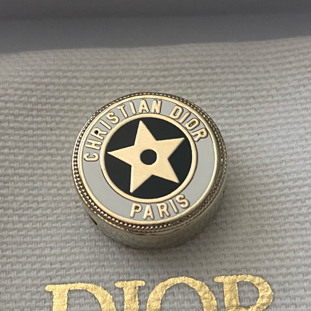 DIOR GOLD TONE CHARM